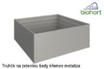 Biohort Hochbeetkasten 2 x 2 grau quarzmetallic – Bild 2