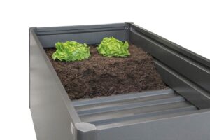 Biohort Zwischenböden 1 x 1 dunkelgrau metallic .