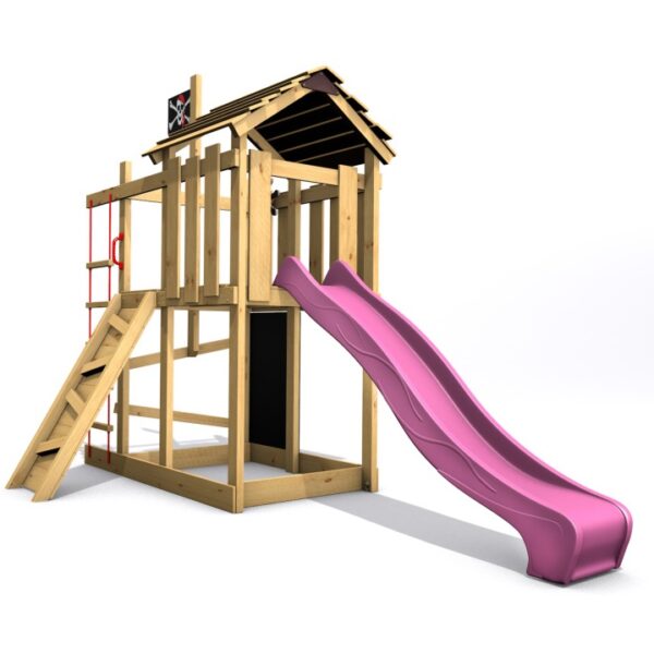 Spielplatz Monkey's Home Kleiner Pirat ZET mit Rutsche .