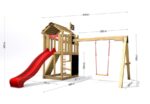 Spielplatz Monkey's Home Kleiner Pirat MAD mit gelber Rutsche – Bild 5