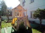 Spielplatz Monkey's Home Kleiner Pirat JOE mit gelber Rutsche – Bild 8