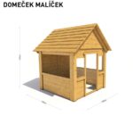 KINDERHAUS Monkey's Home LITTLE 2020 A 135x135x172 cm – Bild 2