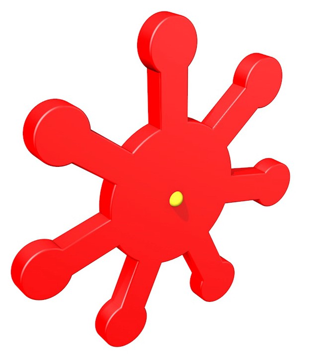 unnamed-file Lenker für öffentliche Spielplätze - HDPE .