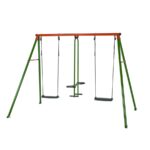 Kinder-Gartenschaukel Metall CanCan Classic GREEN – Bild 2