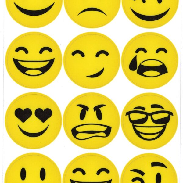 Aufkleber für Rutsche Smileys A6 .