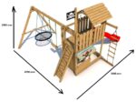 Spielplatz Monkey's Home Großer Pirat LADY – Bild 2