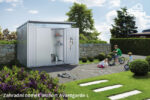 Biohort Gartenhaus AVANTGARDE A6, grau-quarzmetallic – Bild 7