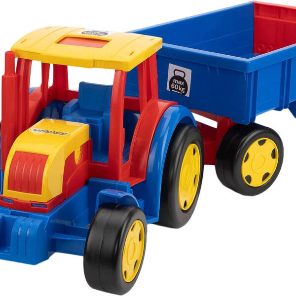 WADER GIGANT Traktor mit Zugmaschine 66100 für Sand WADER GIGANT Traktor mit Zugmaschine 66100 für Sand