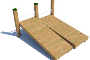 Workout Element - Fitness Double Bench Workout Element - Fitness Double Bench