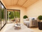Gartenhaus Amanda 11,2+ 7,8 m2 mit Schiebetüren mit Doppelglas – Bild 6