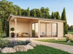 Gartenhaus Amanda 11,2+ 7,8 m2 mit Schiebetüren mit Doppelglas – Bild 7