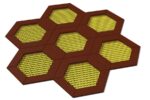 Boden-Trampolin HEXO - sechseckig 1,7 x 1,5 m – Bild 10