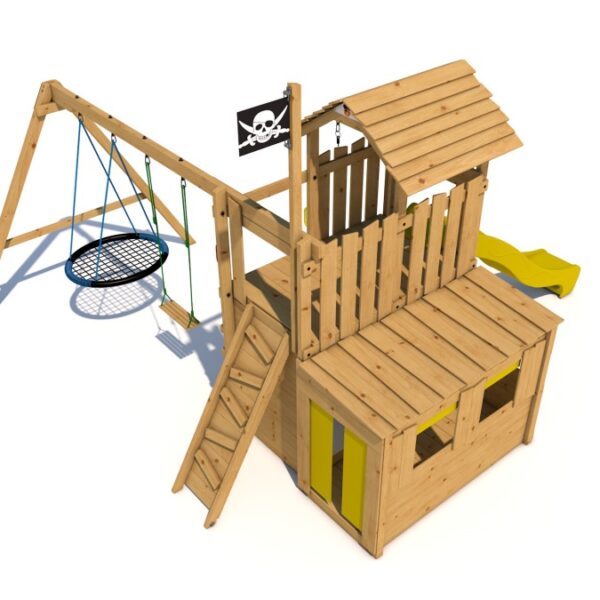 Spielplatz Monkey's Home Großer Pirat JOLLY gelb Spielplatz Monkey's Home Großer Pirat JOLLY