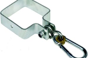 Schwenkbefestigung zum Prisma 90x90x3 mm .