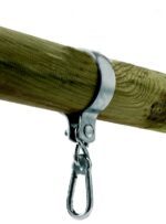 Schwenkbefestigung für Holzscheite 120x3 mm – Bild 2