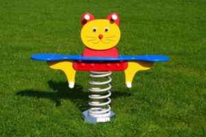 Frühlings-Doppelschaukel Katze Frühlings-Doppelschaukel Katze
