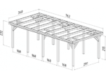 Carport Karl 23,1 m2 – Bild 3