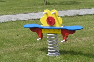 Zwei-Schaukel-Frühlingsschaukel Flower Zwei-Schaukel-Frühlingsschaukel Flower