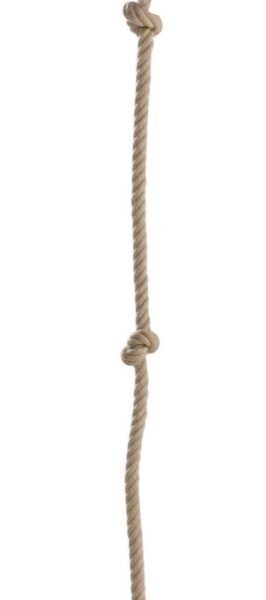 Monkey's Home Spritzseil mit Knoten .