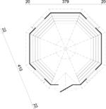 GARTENHAUS Eva 11,4 m2 – Bild 4