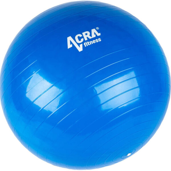 ACRA Gymnastikball blau 55 cm