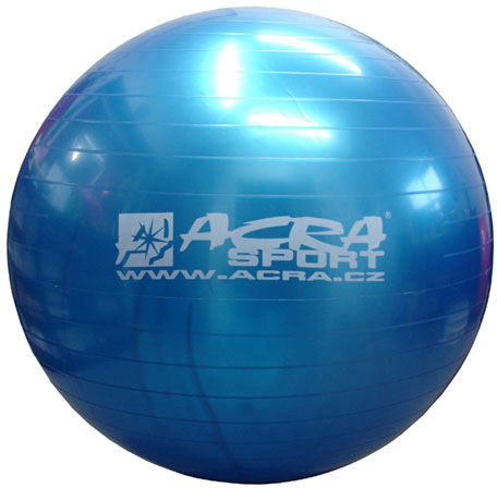 acra-mic-overball-650mm-modry-fitness-gymball-rehabilitacni-do-130kg ACRA Overball 650 mm