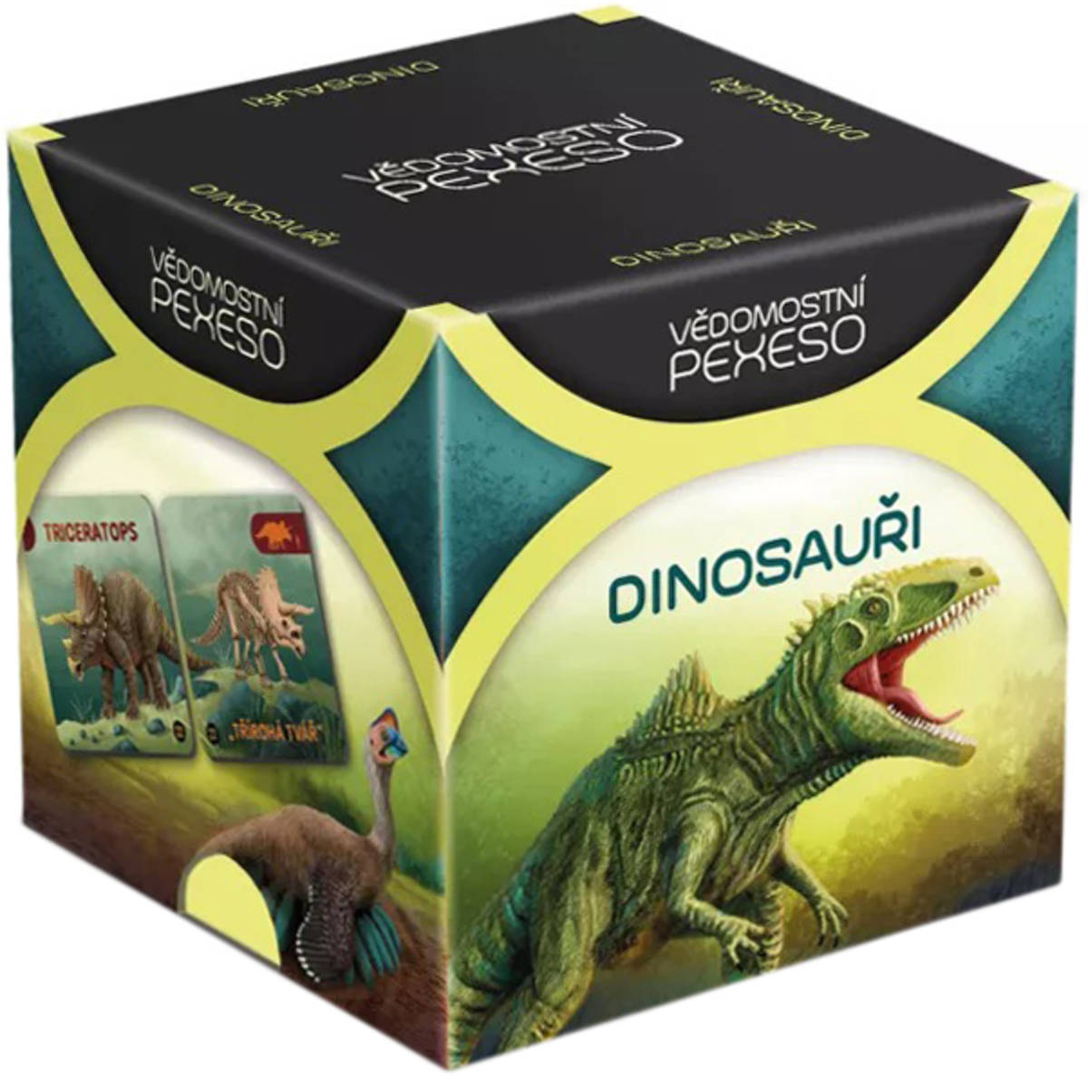 albi-hra-vedomostni-pexeso-dinosauri ALBI SPIEL Wissens-Memory „Dinosaurier“