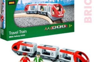 BRIO HOLZ Personenzug mit Wagen-Set