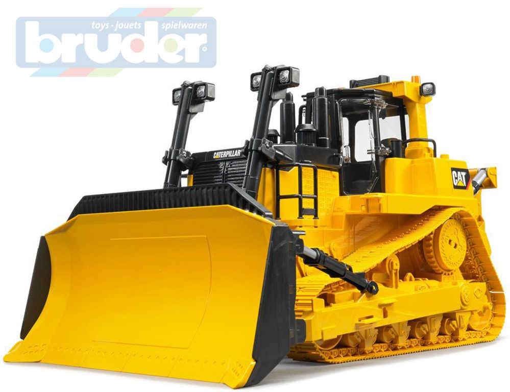 bruder-02452-buldozer-stavebni-stroj-caterpillar-zluty-model-1-16 BRUDER 02452 Caterpillar-Bagger