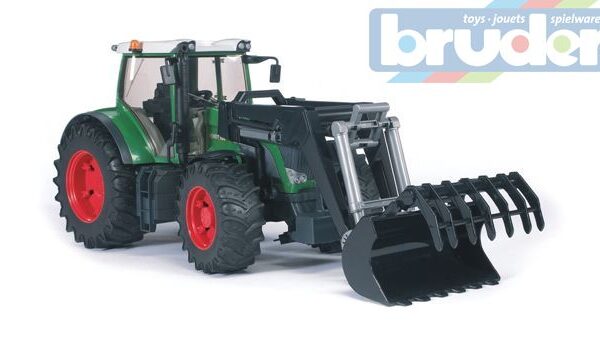 BRUDER 03041 (3041) Traktor FENDT 936 Vario + Frontlader