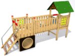 Modulares Spielgerät Camelot M27 100 – mit grünem Dach