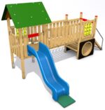 Modulares Spielgerät Camelot M27 100 – mit grünem Dach – Bild 3