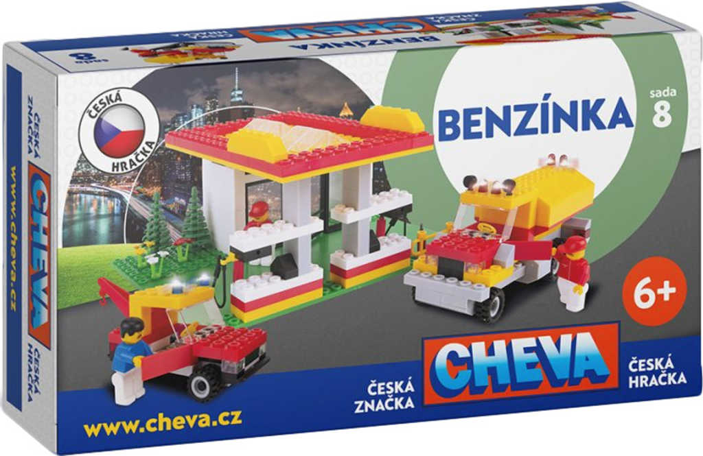 chemoplast-cheva-08-benzinka-stavebnice CHEMOPLAST CHEVA 08 Tankstelle BAUSATZ