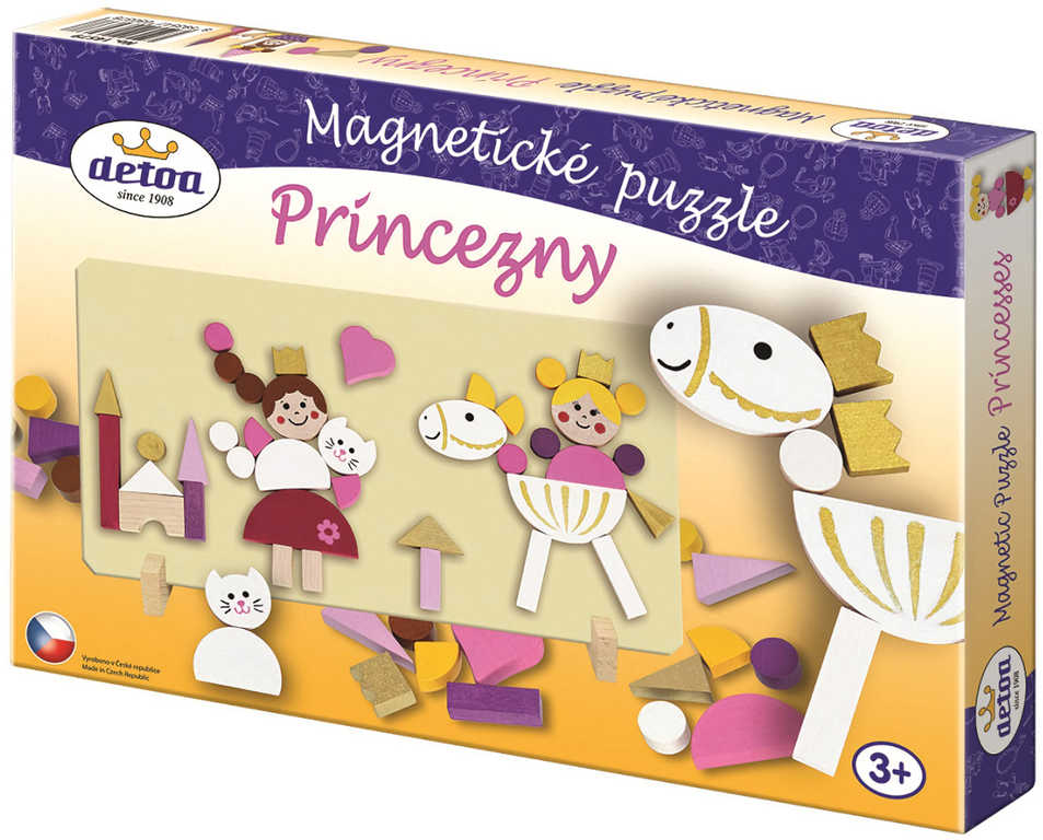 detoa-puzzle-magneticke-princezny-v-krabici DETOA Magnetpuzzle „Prinzessinnen in der Schachtel“