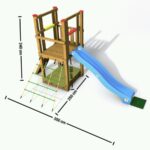 KINDERSPIELPLATZ Monkey’s Home EKO-LINE TURRET PLUS – Bild 2