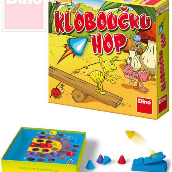 DINO-SPIEL „Hut-Hop“