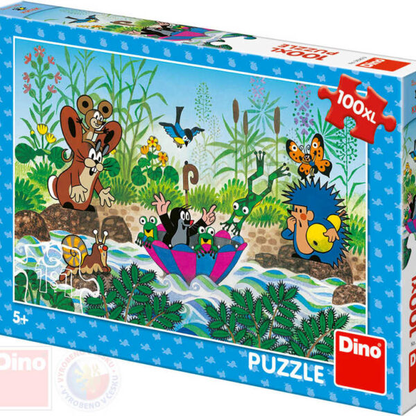 DINO Puzzle „Krtek auf See“ (Krteček) 47 x 33 cm