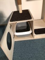 Kratzbaum-Haus 3-in-1 Grace (links) – Bild 7