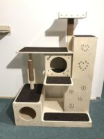 Kratzbaum-Haus 3-in-1 Grace rechts – Bild 3