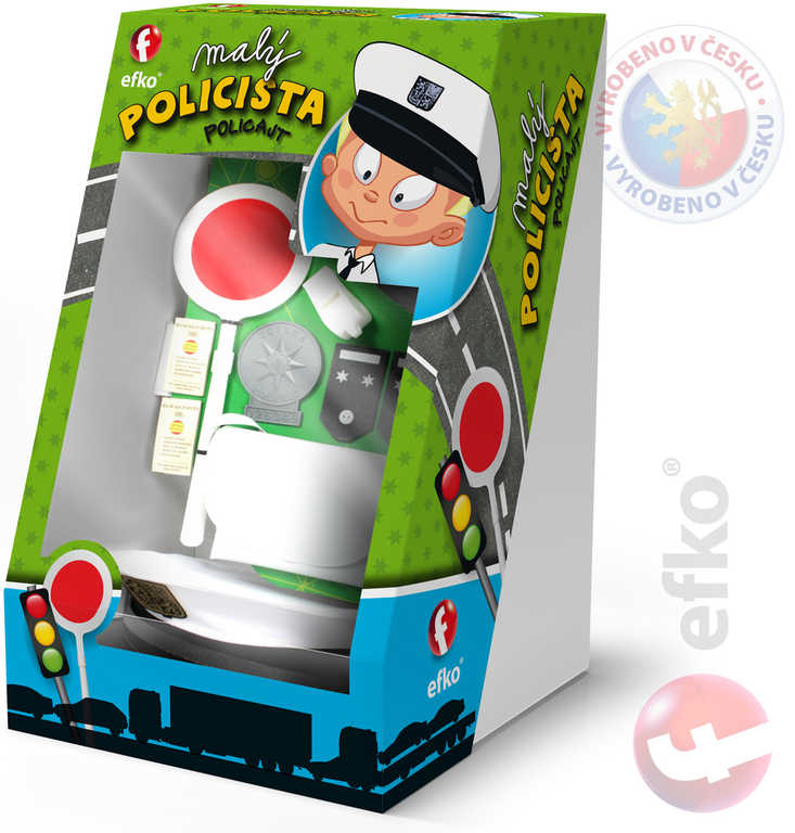 efko-maly-policista-v-krabici EFKO KLEINER POLIZIST im Set