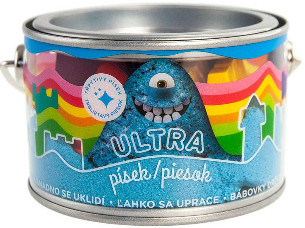 ep-line-ultra-pisek-kineticky-magicky-200g-modry-s-glitry-s-formickami-v-plechovce EP Line Ultra Kinetischer Zaubersand 200 g
