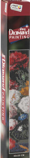 GRAFIX Diamantmalerei Mosaik Blumen Diamond Painting