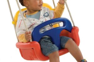 Schaukel Monkey´s Home Baby 3in1 ROT