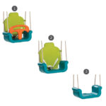 Schaukel Monkey’s Home Baby 3-in-1 TÜRKIS – Bild 2
