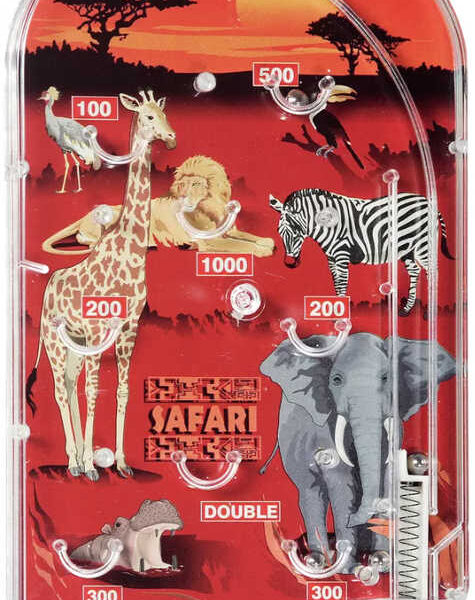 Tivoli-Flipper „Safari-Tiere“
