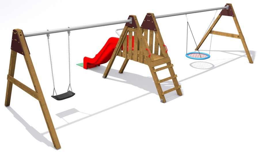 hyss3150h1na Monkey-Schaukel Single III Double Nest – mit klassischem Sitz