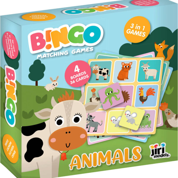 JIRI MODELS SPIEL „Bingo Tiere 3