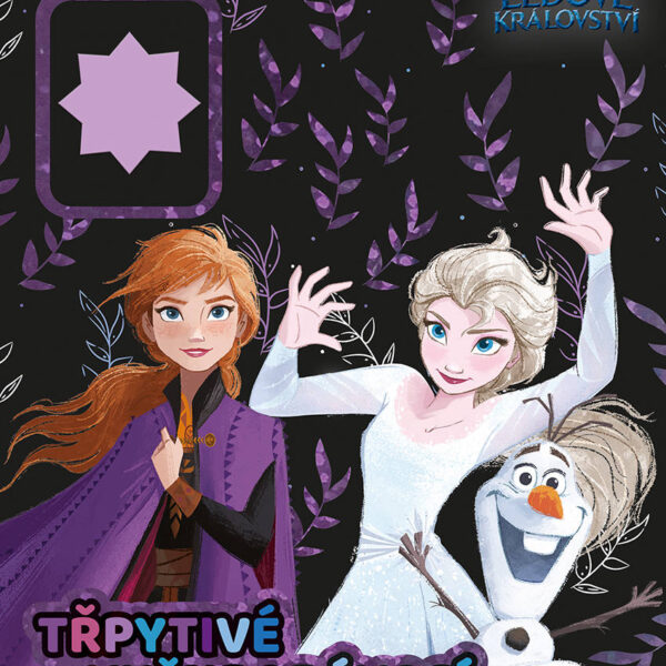 JIRI MODELS Glitzernde Rubbelbilder + Malbuch „Die Eiskönigin“