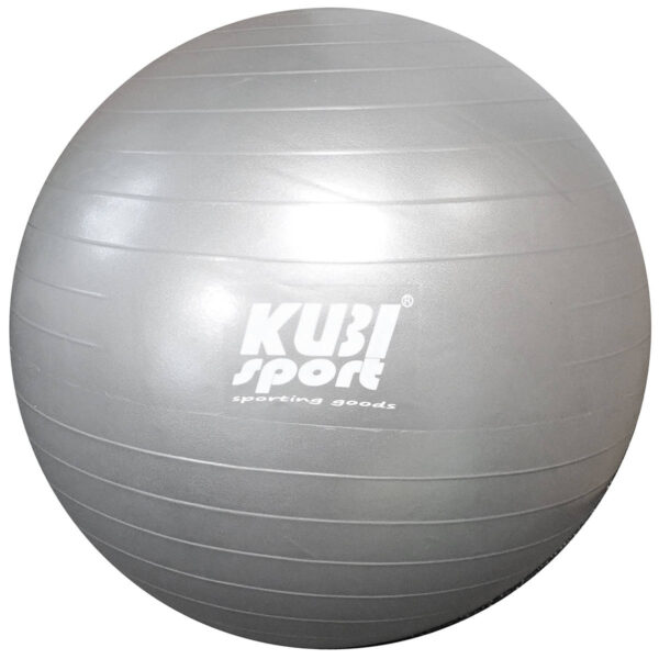 KUBISPORT Gymnastikball silber 85 cm