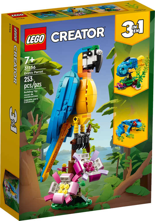 aaaaaaaaaaaaaaaaaaaaaaaaaaaaaaaaaaaaaaaaaaaaaaaaaaaaaaaaaaaaaa LEGO CREATOR Exotischer Papagei 3-in-1 31136 BAUSATZ